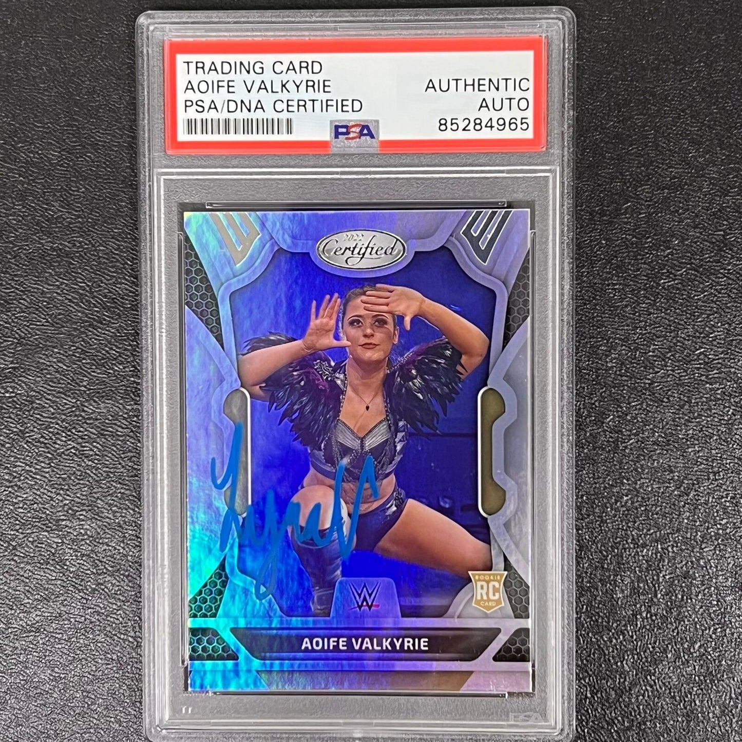 2022 Panini Chronicles Certified NXT UK #226 Aoife Valkyrie Signed Card AUTO PSA