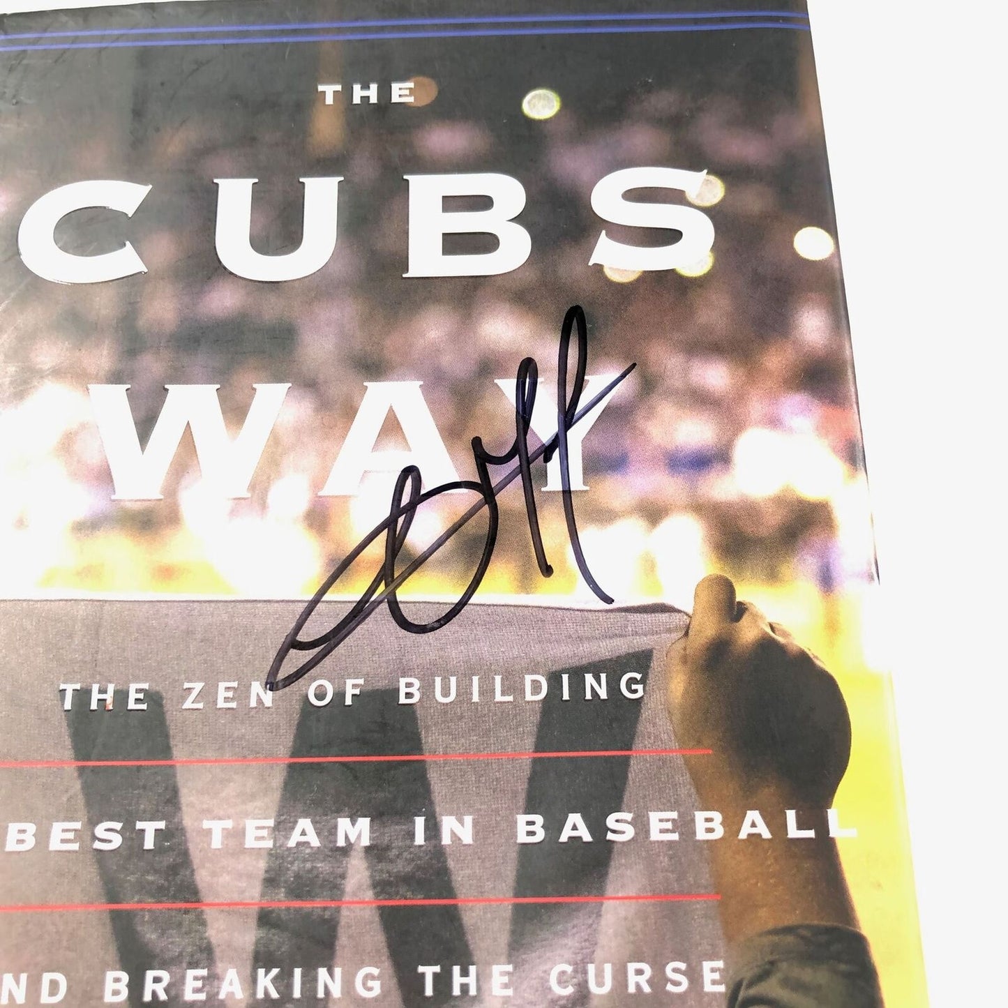 CHRISTOPHER MOREL Signed Book PSA/DNA Autographed The Cubs Way