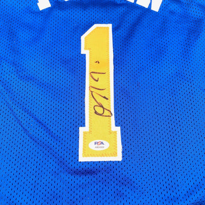 Obi Toppin signed jersey PSA/DNA New York Knicks Autographed