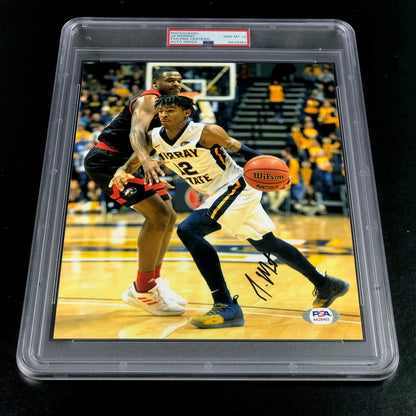 Ja Morant Signed 8x10 Photo PSA/DNA Encapsulated Auto Grade 10 Gem Mint