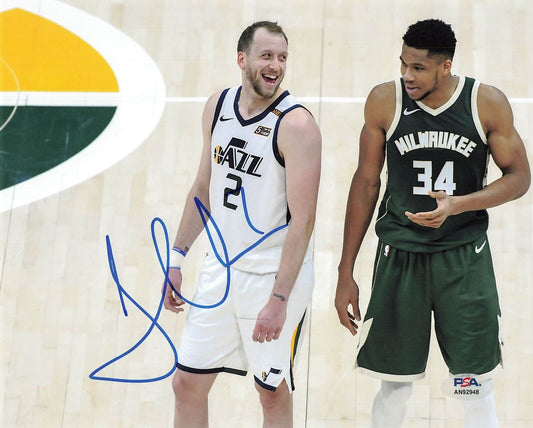 Joe Ingles signed 8x10 photo PSA/DNA Jazz Autographed