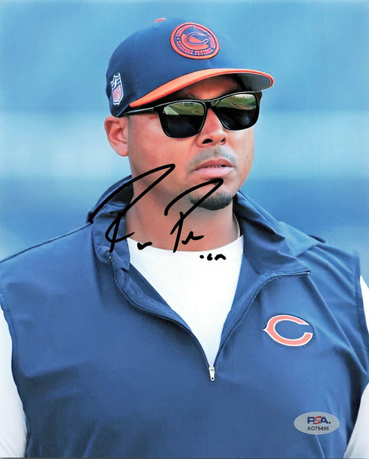 Ryan Poles signed 8x10 Photo PSA/DNA Autographed Bears