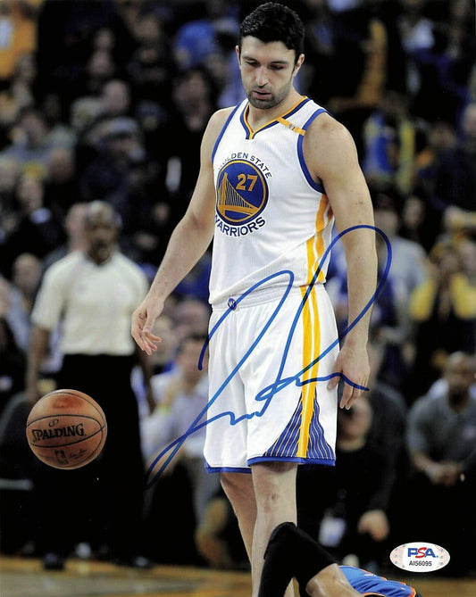 Zaza Pachulia signed 8x10 photo PSA/DNA Golden State Warriors Autographed