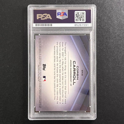 2022 Topps Bowman Chrome #36 Corbin Carroll signed card PSA/DNA AUTO 10 Arizona