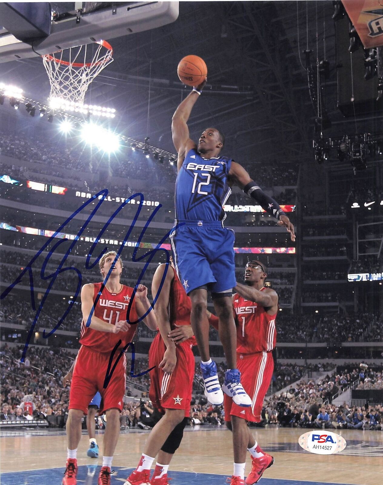 Dwight Howard signed 8x10 photo PSA/DNA Orlando Magic Autographed