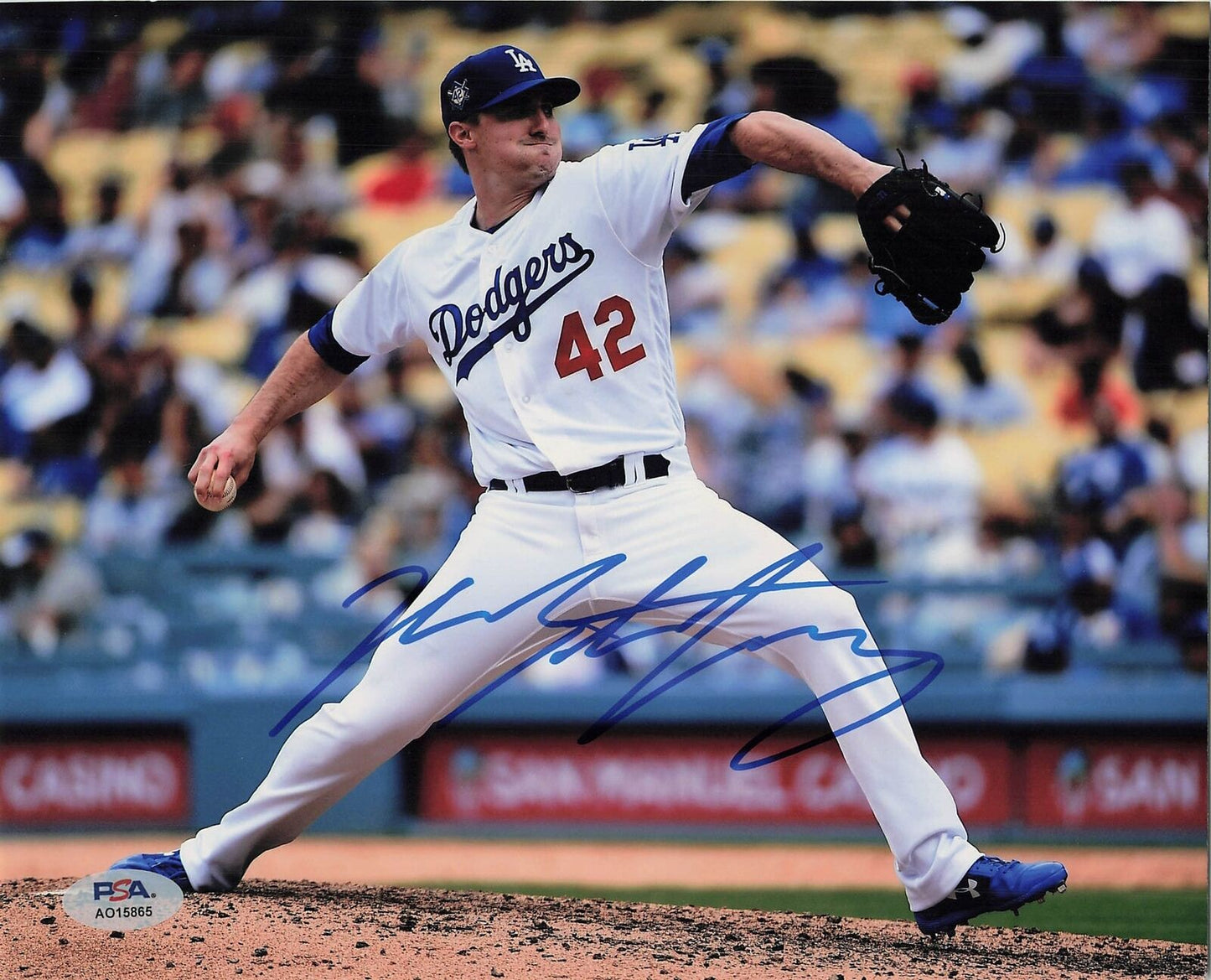 Ross Stripling signed 8x10 photo PSA/DNA Los Angeles Dodgers Autographed