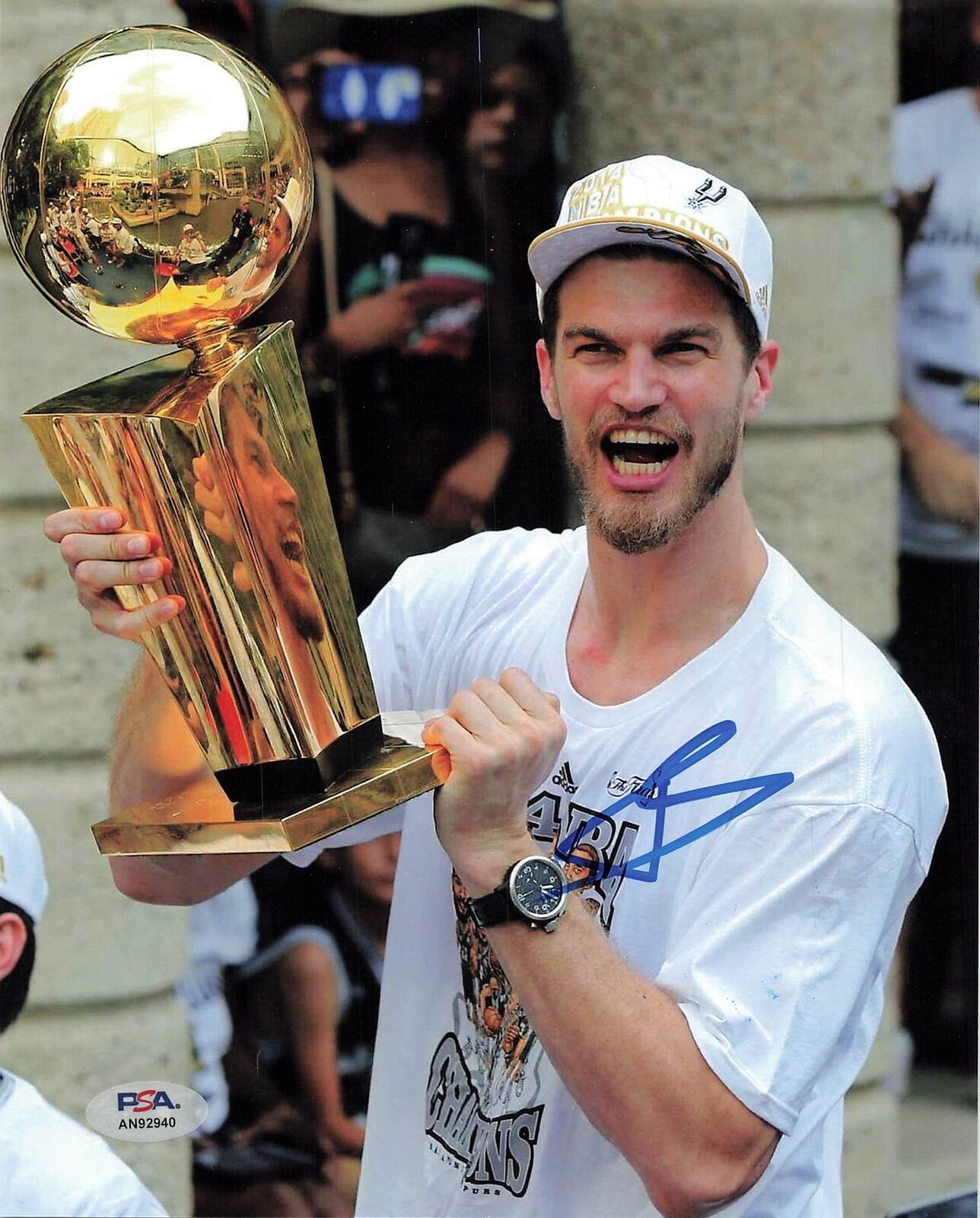 Tiago Splitter signed 8x10 photo PSA/DNA San Antonio Spurs Autographed