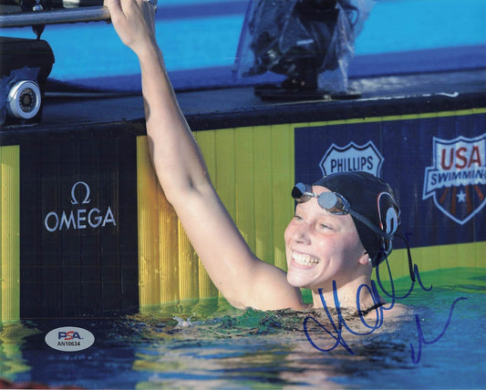 Hali Flickinger signed 8x10 photo PSA/DNA Autographed