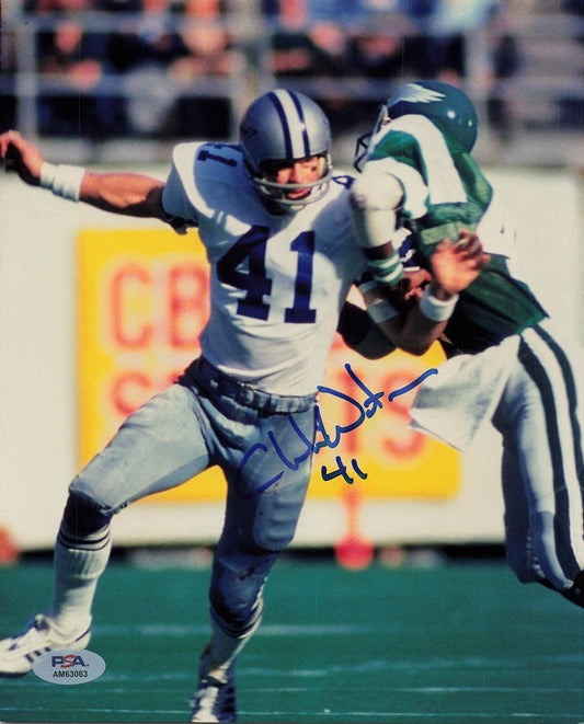 Charlie Waters Signed 8x10 Photo PSA/DNA Dallas Cowboys Autographed