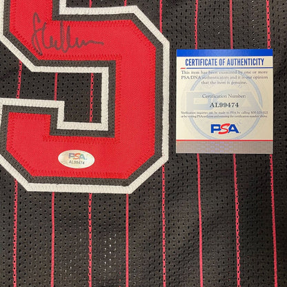 Steve Kerr Signed Jersey PSA/DNA Chicago Bulls Michael Jordan