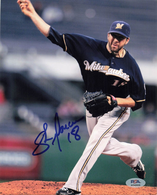 Shaun Marcum signed 8x10 photo PSA/DNA Milwaukee Brewers Autographed