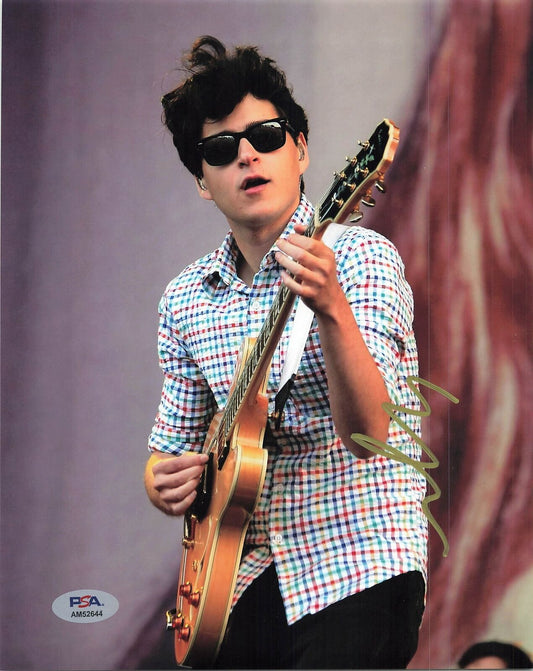 Ezra Koenig signed 8x10 photo PSA/DNA Autographed