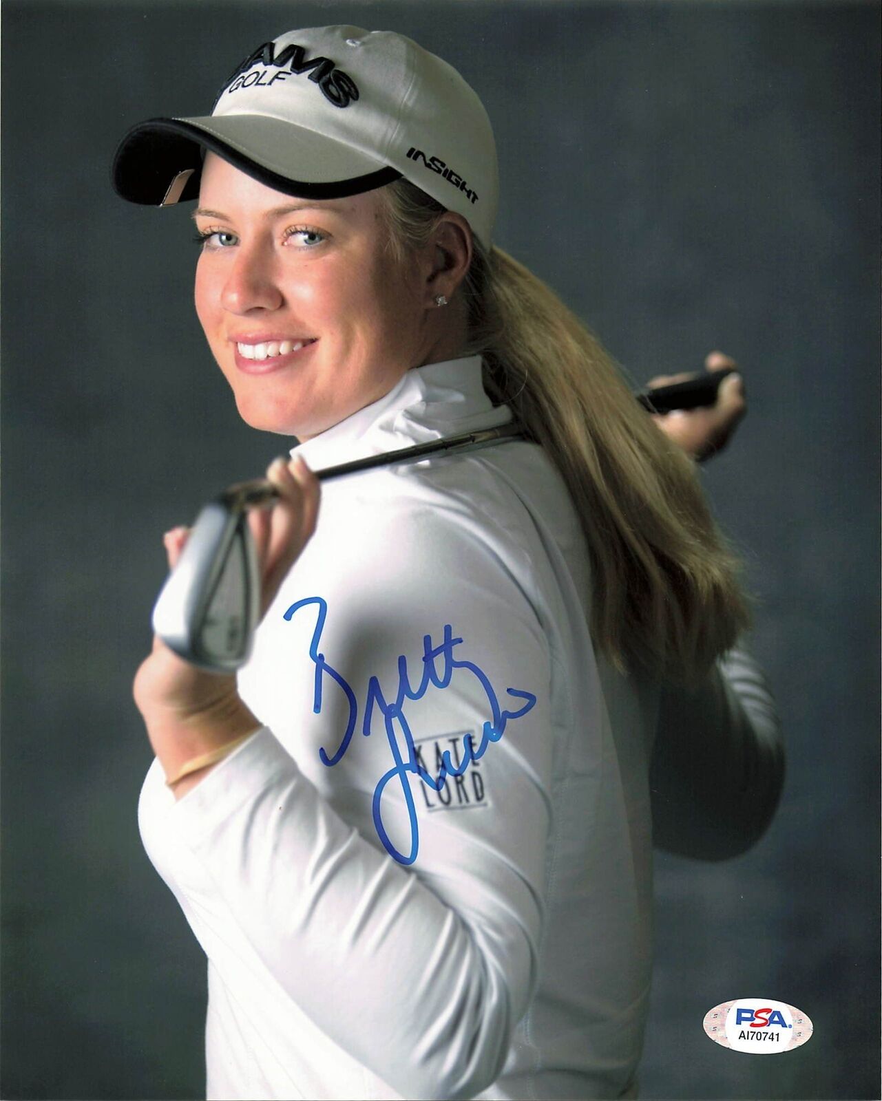 Brittany Lincicome signed 8x10 photo PSA/DNA Autographed Golf