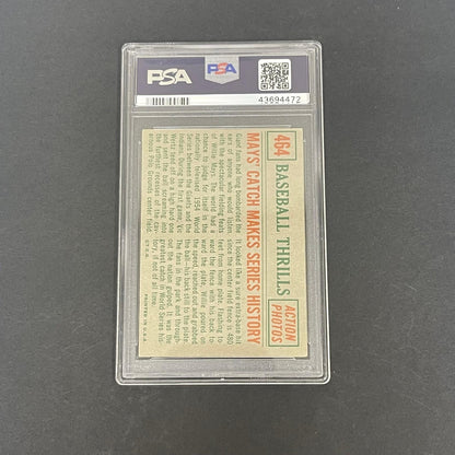 1959 Topps #464 Willie Mays PSA/DNA VG-EX 4 Slabbed Giants