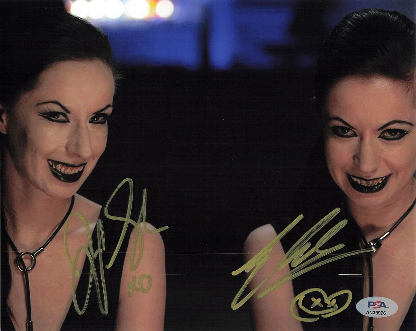 Sylvia and Jen Soska signed 8x10 photo PSA/DNA Autographed Directors