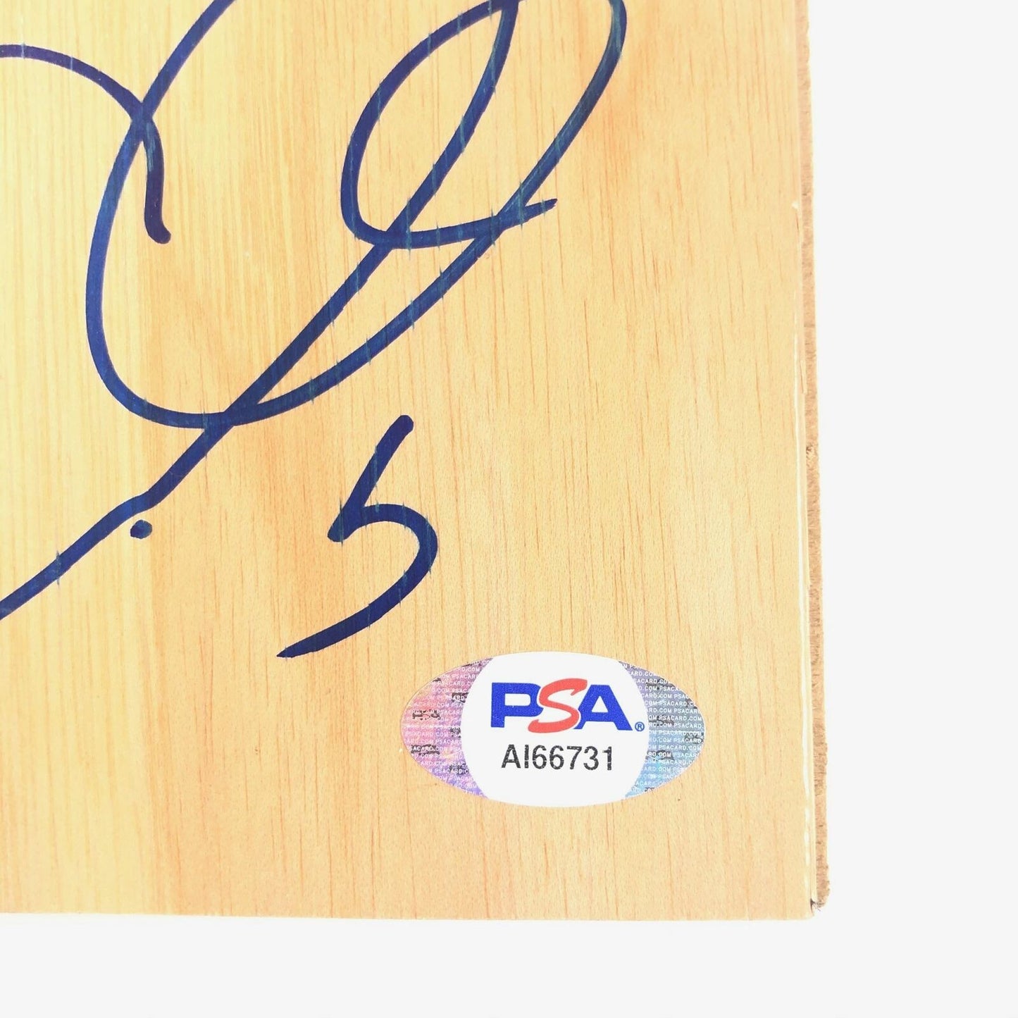 DeMarre Carroll Signed Floorboard PSA/DNA Autographed Houston Rockets