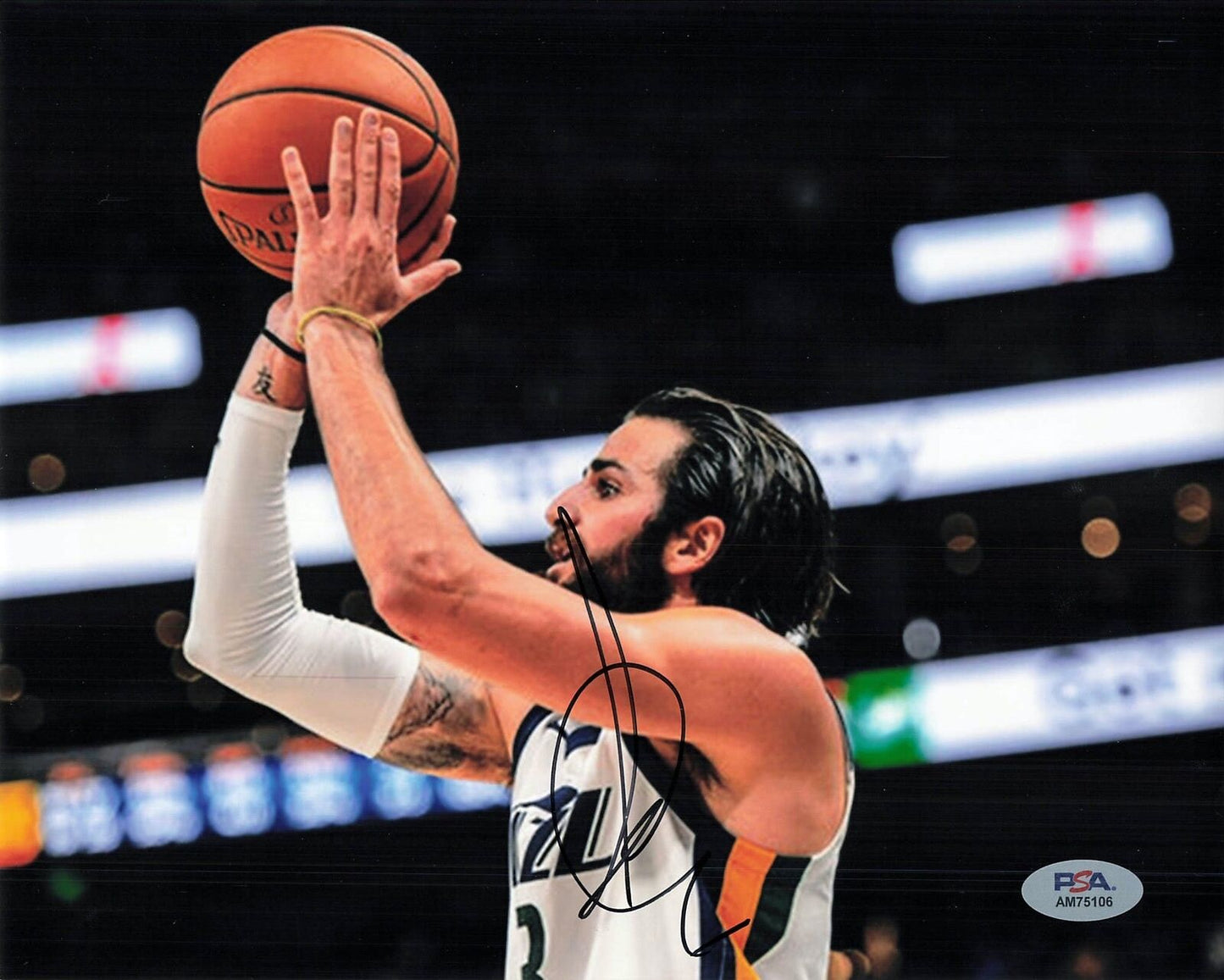 Ricky Rubio signed 8x10 photo PSA/DNA Autographed Suns Jazz Timberwolves