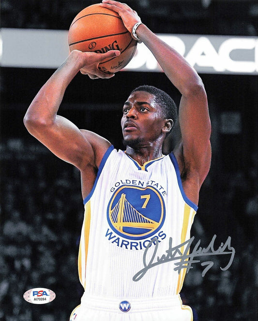 Justin Holiday signed 8x10 photo PSA/DNA Golden State Warriors Autographed