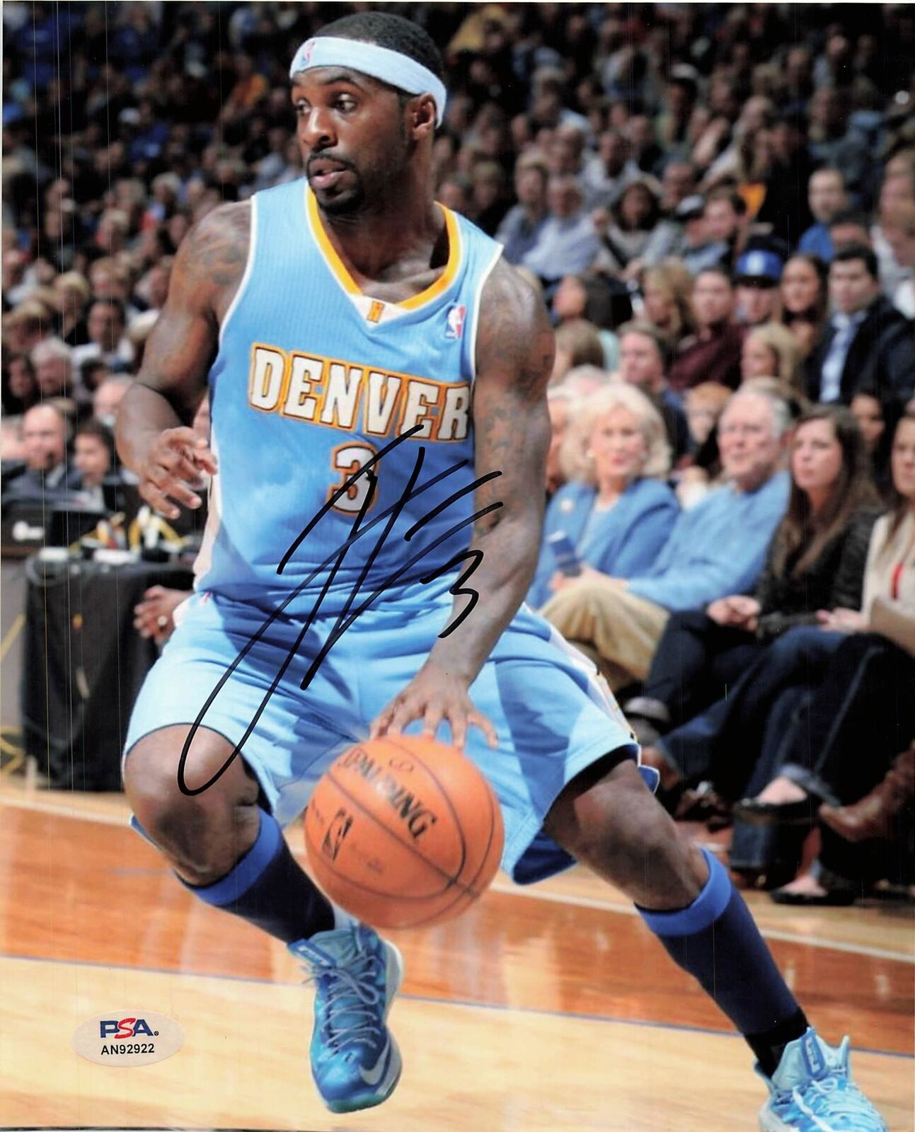 Ty Lawson signed 8x10 photo PSA/DNA Denver Nuggets Autographed