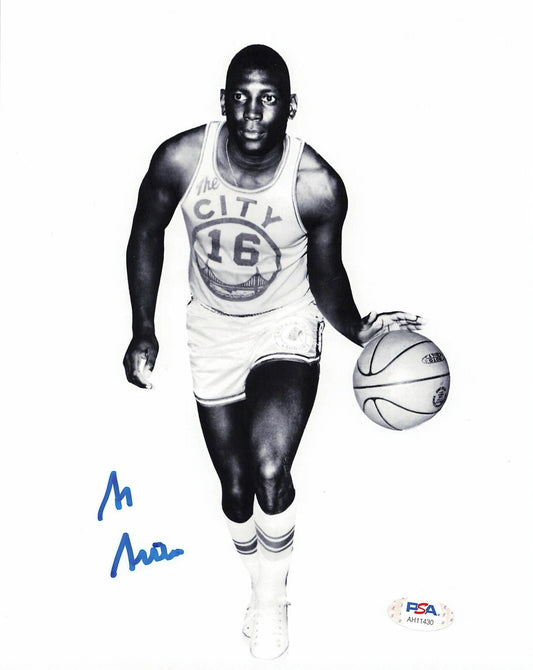 Al Attles signed 8x10 photo PSA/DNA Warriors Autographed