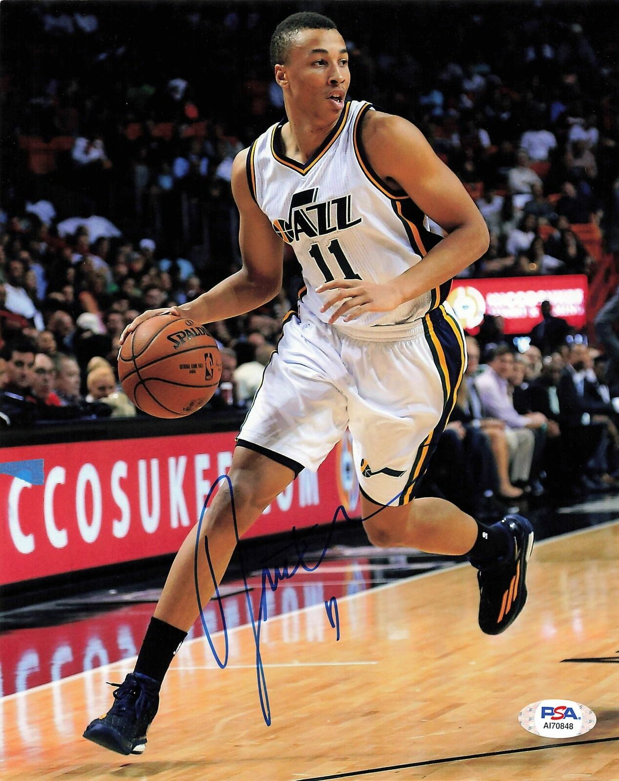 Dante Exum signed 8x10 photo PSA/DNA Utah Jazz Autographed