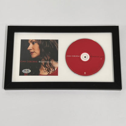 Joan Osborne Signed Righteous Love Album CD Cover Framed PSA/DNA Autographed Mus