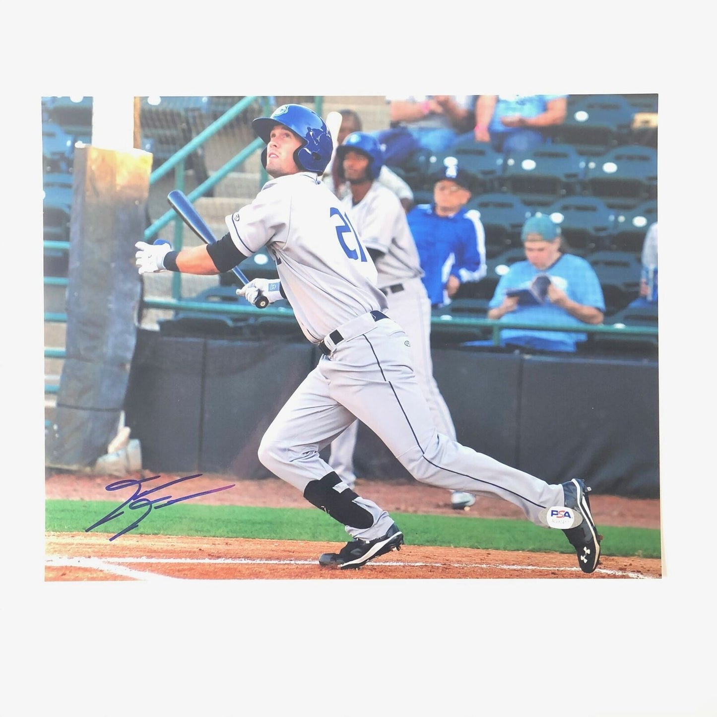 David Dahl signed 11x14 Photo PSA/DNA Colorado Rockies autographed