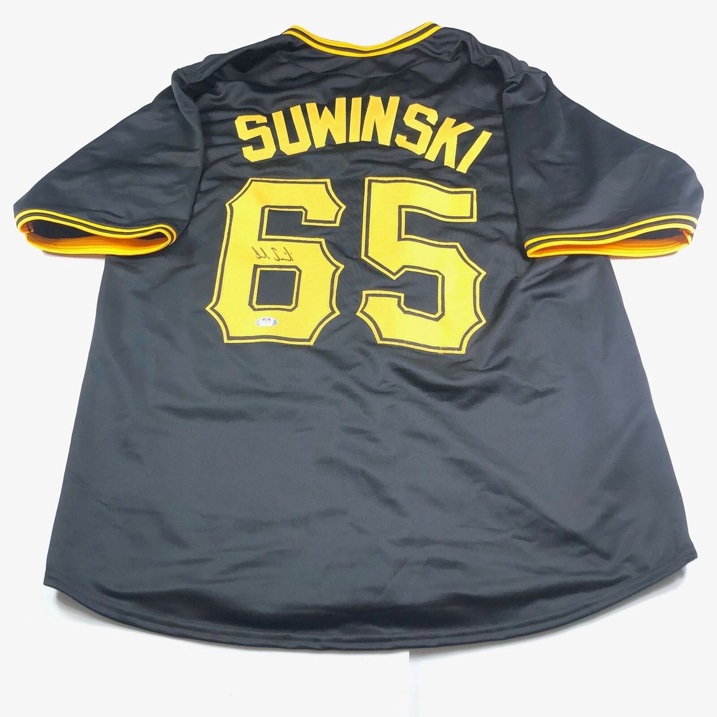 Jack Suwinski signed jersey PSA/DNA Pittsburgh Pirates Autographed