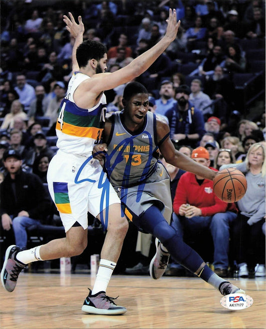 Jaren Jackson Jr. signed 8x10 photo PSA/DNA Memphis Grizzlies Autographed