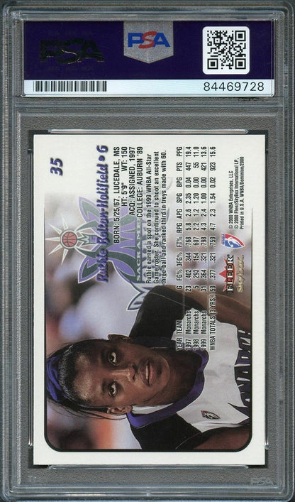 2000 SkyBox Dominion #35 Ruthie Bolton-Holifield Signed Card AUTO PSA/DNA Slabbe