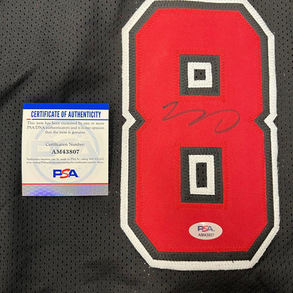 Zach Lavine signed jersey PSA/DNA Chicago Bulls Autographed