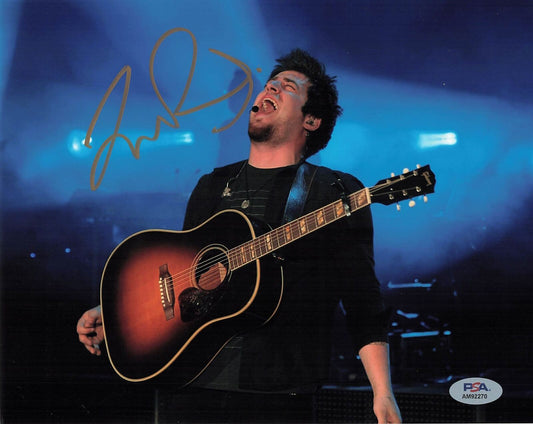 Lee DeWyze signed 8x10 photo PSA/DNA Autographed