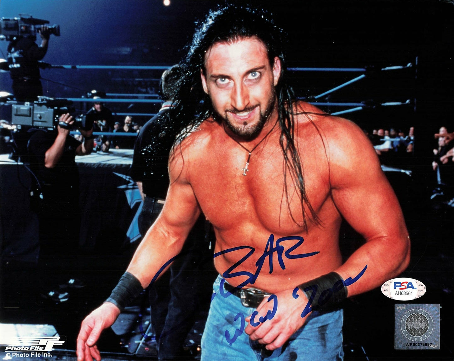 Crowbar Christopher Ford signed 8x10 photo PSA/DNA COA WWE Autographed Wrestling