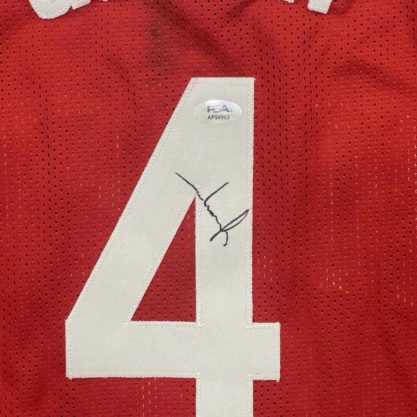 Jalen Green Signed Houston Rockets Jersey Autographed