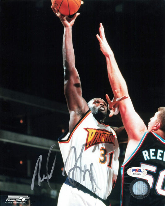 Adonal Foyle signed 8x10 photo PSA/DNA Warriors Autographed