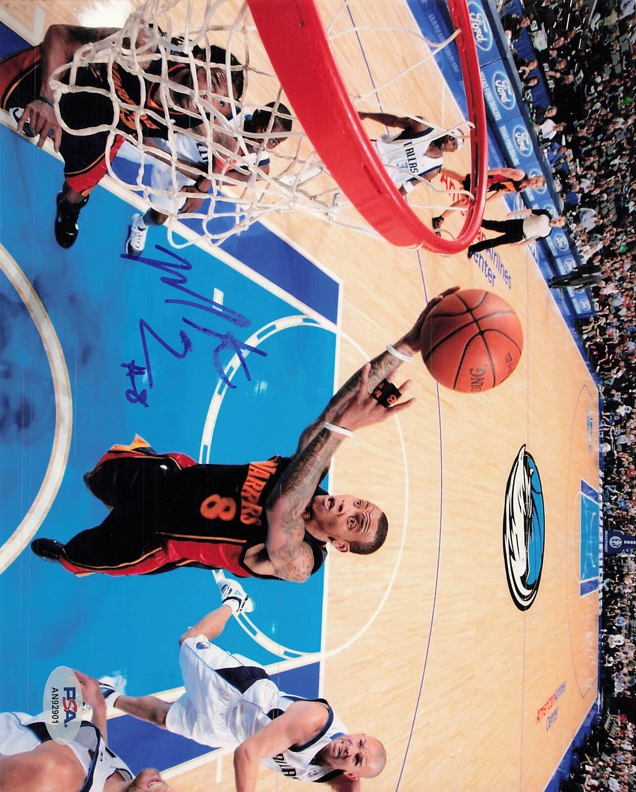 Monta Ellis signed 8x10 photo PSA/DNA Warriors Autographed