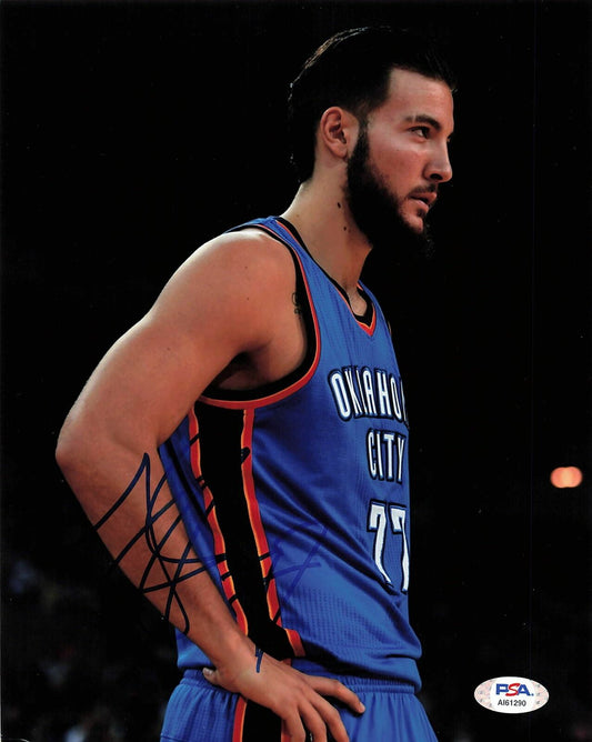 JOFFREY LAUVERGNE signed 8x10 photo PSA/DNA Oklahoma City Thunder Autographed