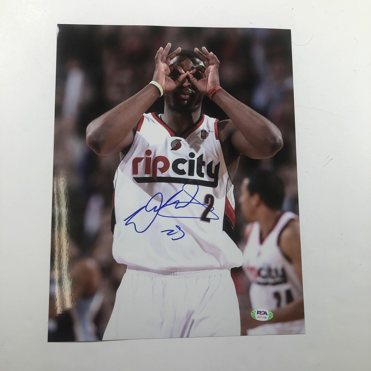 Wesley Matthews signed 11x14 photo PSA/DNA Portland Trailblazers Autographed