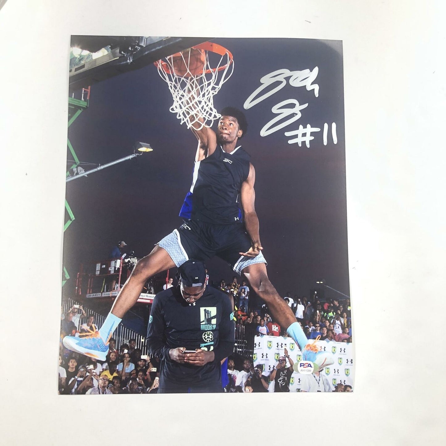 Josh Jackson signed 11x14 photo PSA/DNA Memphis Grizzlies Suns Autographed