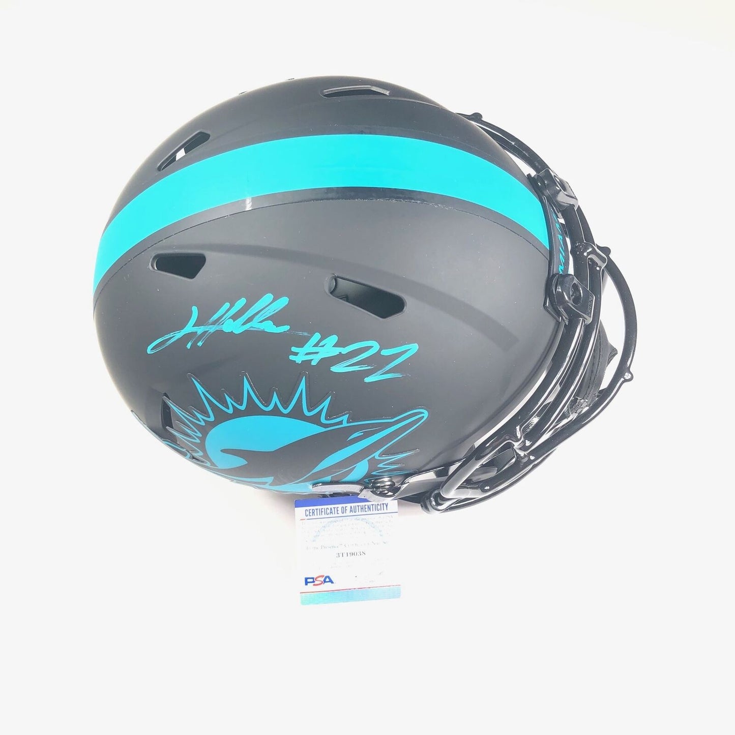 Jevon Holland Signed Full Size Eclipse Speed Helmet PSA/DNA Miami Dolphins