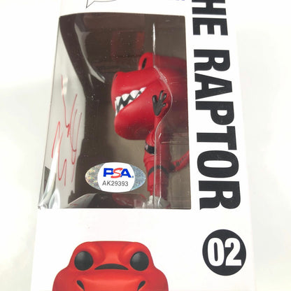 KHEM BIRCH Signed The Raptor Funko Pop PSA/DNA Toronto Raptors Autographed