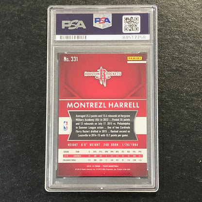 2015-16 Panini Prizm #331 Montrezl Harrell Signed Card AUTO PSA Slabbed RC Rocke