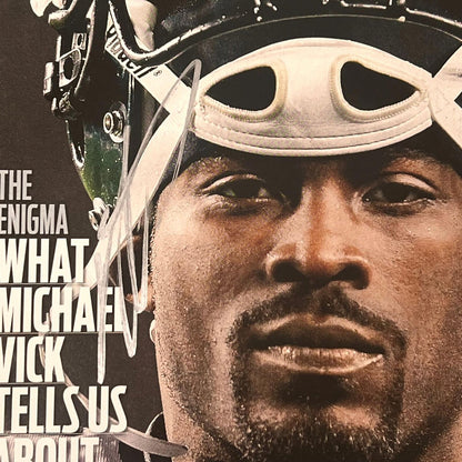 Michael Vick signed SI Magazine PSA/DNA Autographed Philadelphia Eagles