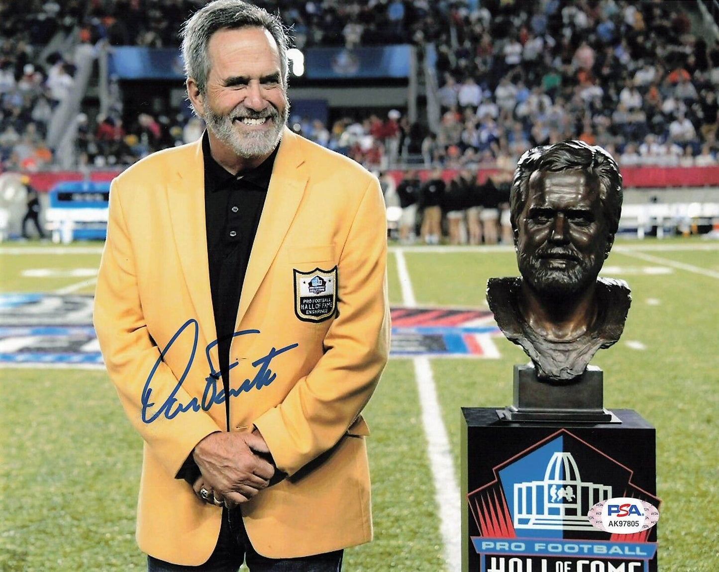 DAN FOUTS signed 8x10 photo PSA/DNA Chargers Autographed