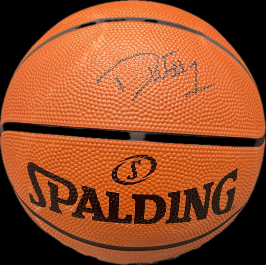 Danny Wolf  Signed Basketball PSA Michigan Wolverines