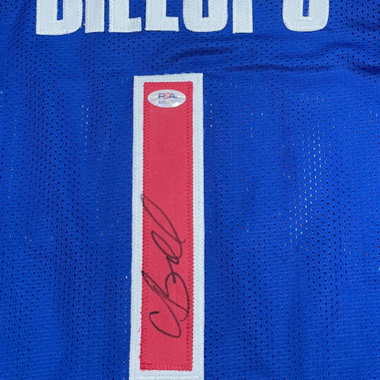 Chauncey Billups signed jersey PSA/DNA Detroit Pistons Autographed