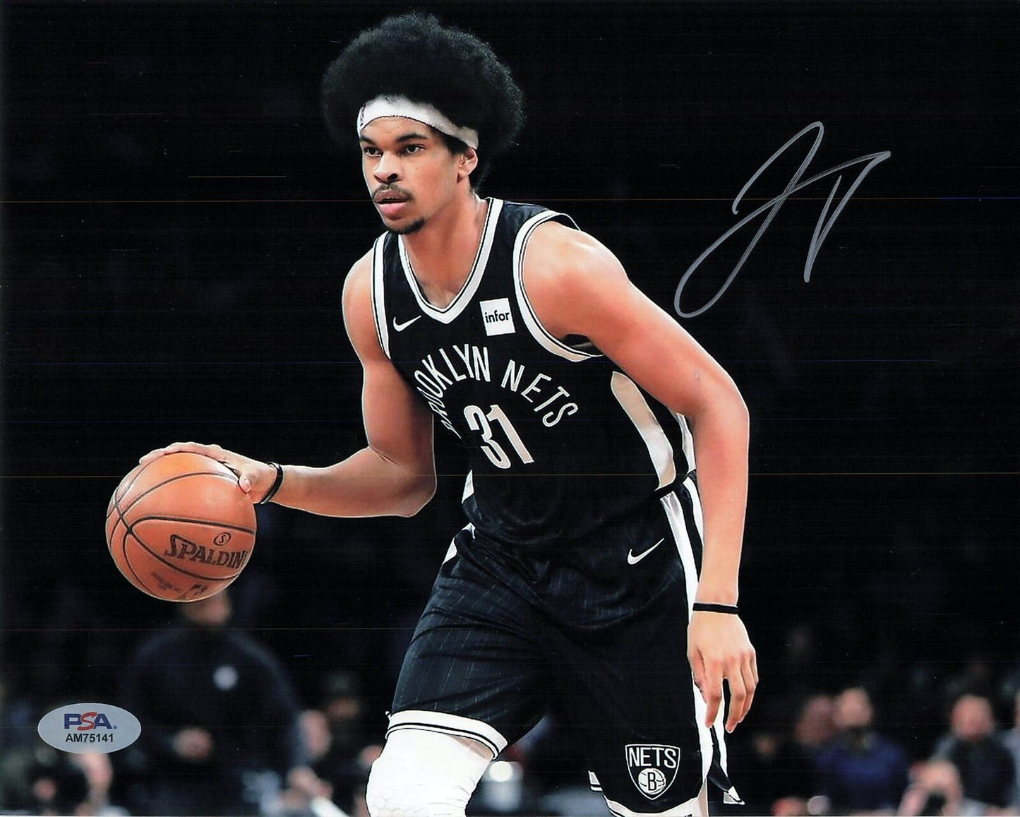 Jarrett Allen signed 8x10 photo PSA/DNA Brooklyn Nets Autographed