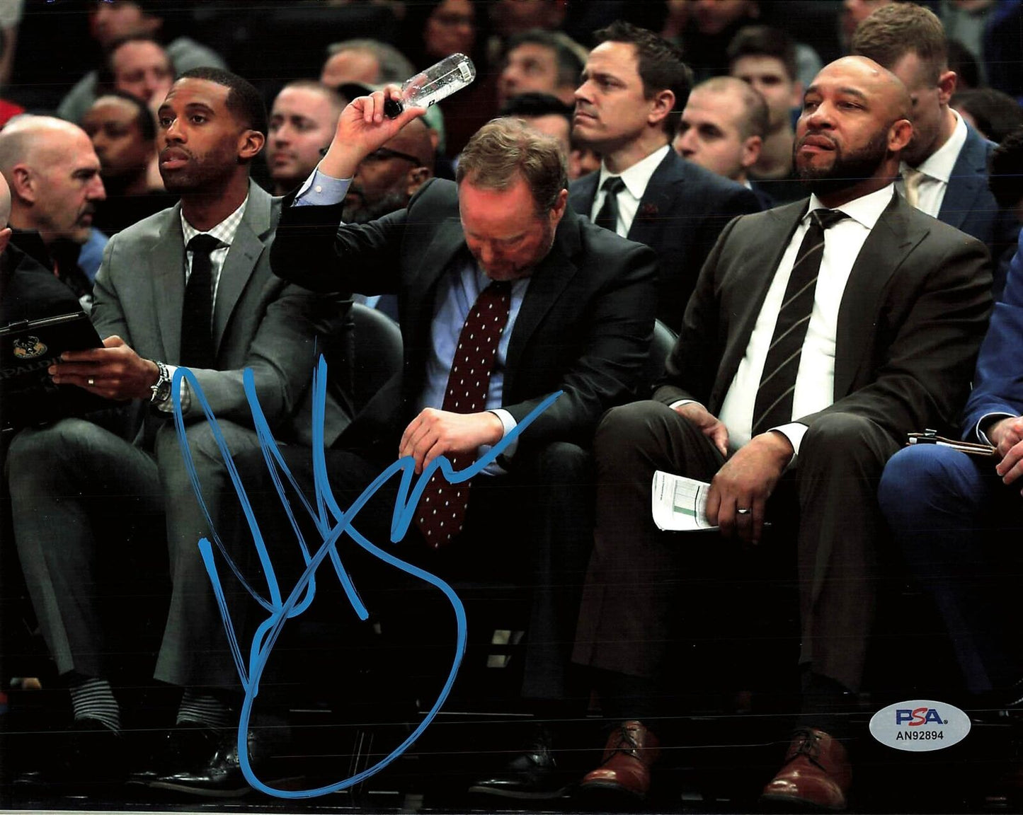 Mike Budenholzer signed 8x10 photo PSA/DNA Milwaukee Bucks Autographed