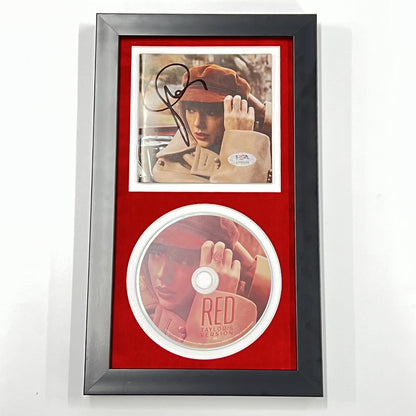 Taylor Swift Signed CD Cover Framed PSA/DNA RED Autographed