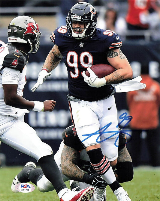 AARON LYNCH Signed 8x10 photo PSA/DNA Chicago Bears Autographed